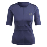 (WMNS) adidas x Stella McCartney Truepurpose Training Tee 'Navy Blue' IB6783