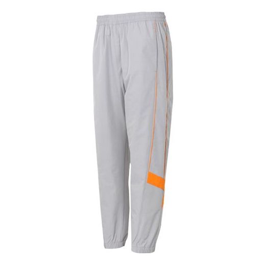 New Balance Lifestyle Track Pants 'Grey Orange' AMP11328-GR