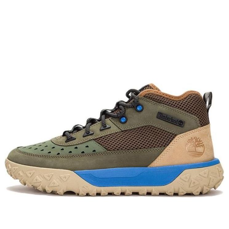 Timberland Greenstride Motion 6 Mid Lace Up Hiking Boots 'Deep Lichen Green' A5TMG