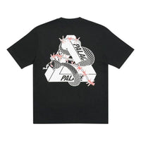 PALACE Hesh Mit Fresh Logo Round Neck Short Sleeve Unisex Black PAL-FW20-02