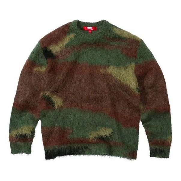 Supreme x JUNYA WATANABE COMME des GARONS MAN Brushed Camo Sweater 'Green Brown' SUP-FW21-281