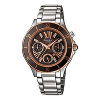 CASIO Waterproof Sports Limited Edition SHEEN Sapphire Crystal Brown Analog SHE-3505D-5AU