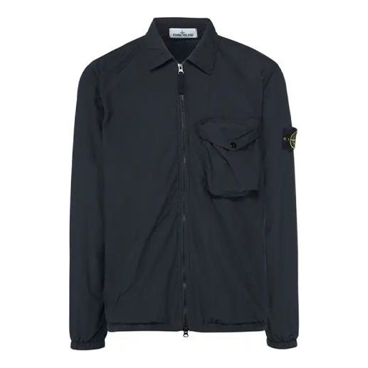 STONE ISLAND Overshirt 'Black' 751511803-V0029