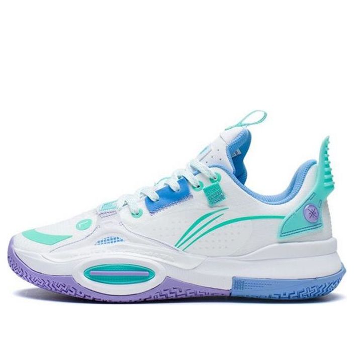 (GS) Li-Ning Wade All City 10 V1 'White Purple Green' YKBS024-3