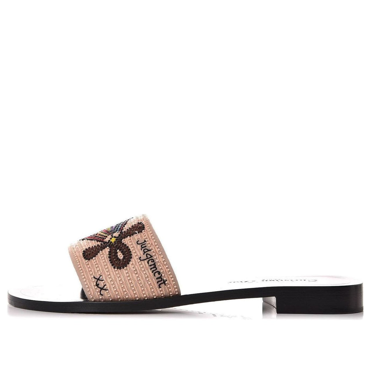 (WMNS) DIOR Black Tarot Judgement Sandal KCF152JGE_S900