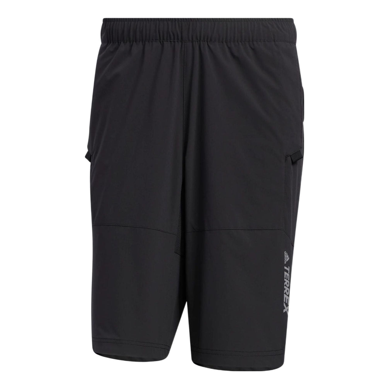 Men's adidas Solid Color Loose Sports Shorts Black HI3034