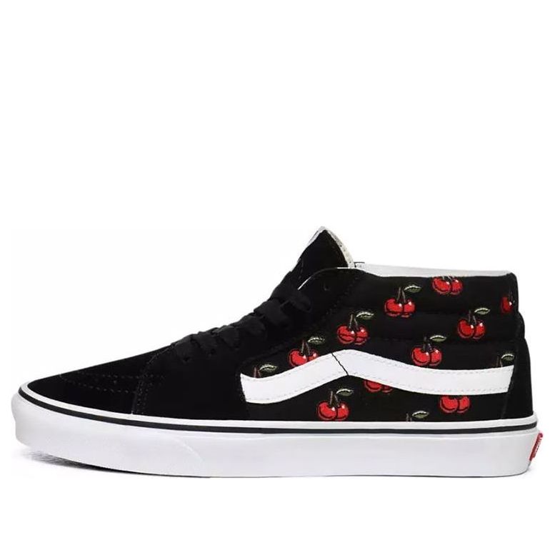 Vans Cherries Sk8-Mid Shoes Black VN0A3WM3L6M