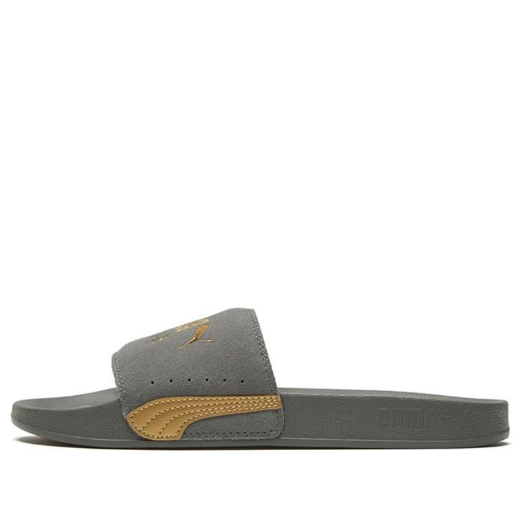 PUMA Leadcat FTR Suede Classic Slide Grey/Gold 372277-06