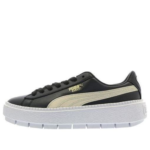 (WMNS) PUMA Platform Trace 'Black Varsity' 367728-01