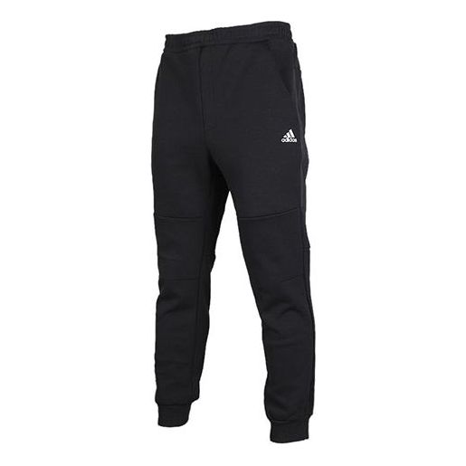 adidas AI PNT Space Casual Sports Knit Long Pants Black FJ0237