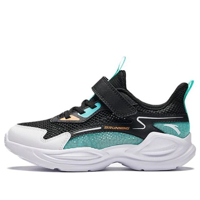 (GS) ANTA Running Series Sneakers 'Black Teal White' A312425506-1