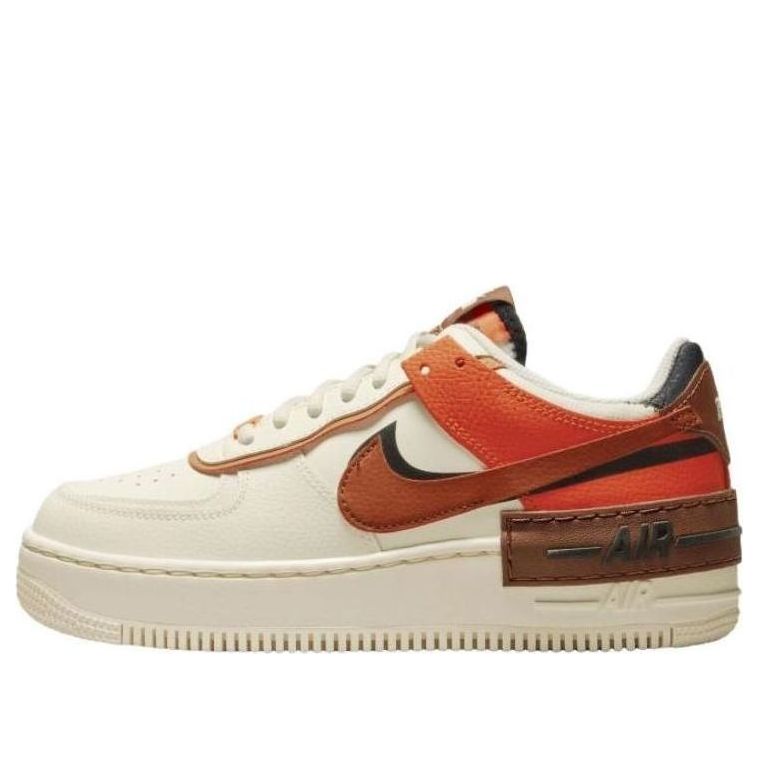 (WMNS) Nike Air Force 1 Shadow 'Pale Ivory Oxen Brown' CI0919-114