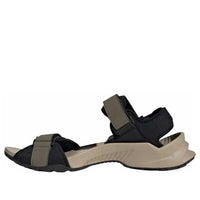 adidas Terrex Hydroterra Sandals 'Olive Strata Core Black Wonder Beige' JQ2236