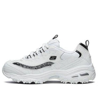 (WMNS) Skechers D'lites 1.0 White/Black 13090-WBK