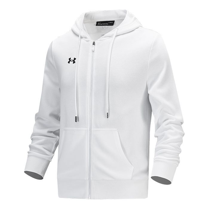 Under Armour Fleece Full Zip Hoodie 'White' 21600305-100