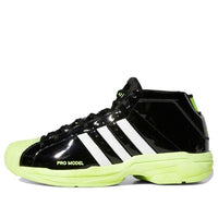 adidas Pro Model 2G Shoes Black/White/Yellow FZ0900