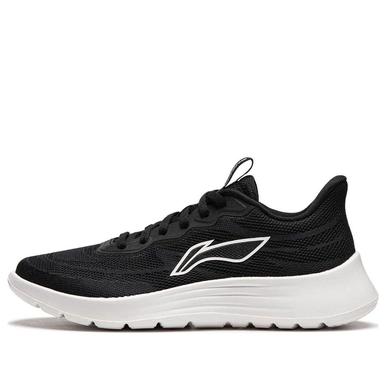 (WMNS) Li-Ning Light Feather 'Black White' ARSU022-2