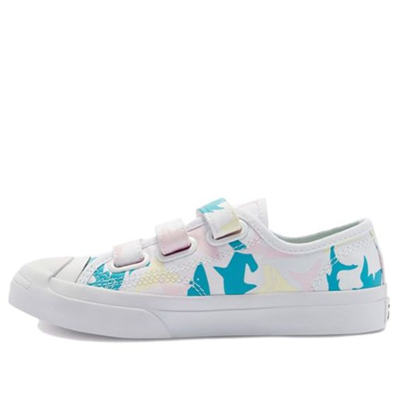 (PS) Converse Jack Purcell Low Easy-On 'Shark Bite - White' 368145C
