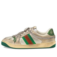 (WMNS) Gucci Screener Sports Shoe 'White Green' 570903-0YI20-9582