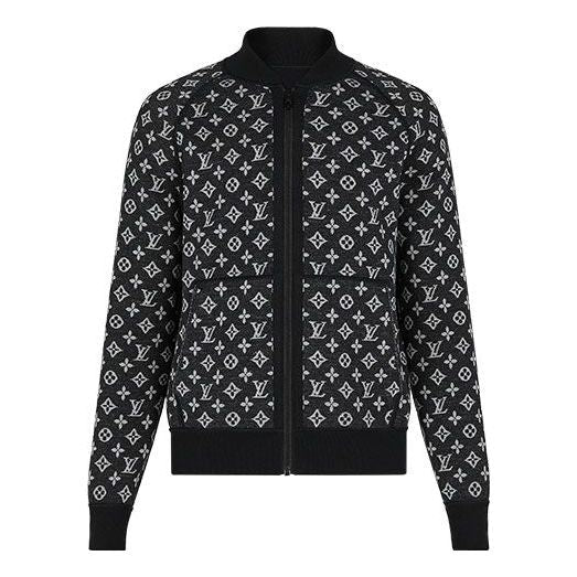 Men's LOUIS VUITTON SS21 Printing Long Sleeves Jacket Black 1A8HCS