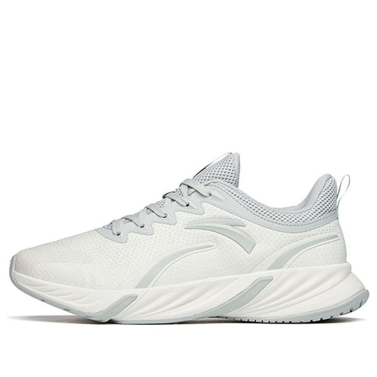 (WMNS) ANTA Running Series Sneakers 'White Grey' 122145523-3