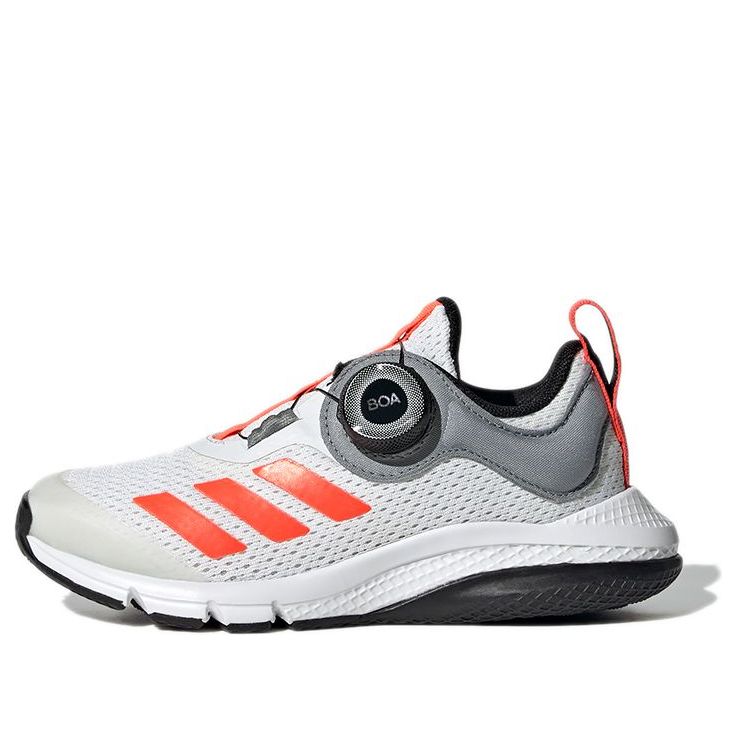 (GS) adidas ActiveFlex Boa J 'White Team Solar Orange' FZ5056
