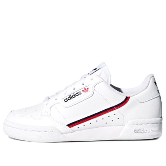 (GS) adidas Continental 80 J 'White Navy Scarlet' F99787