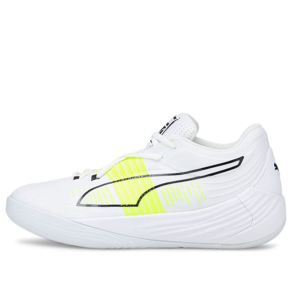 PUMA Fusion Nitro 'White Neon Yellow' 195514-12
