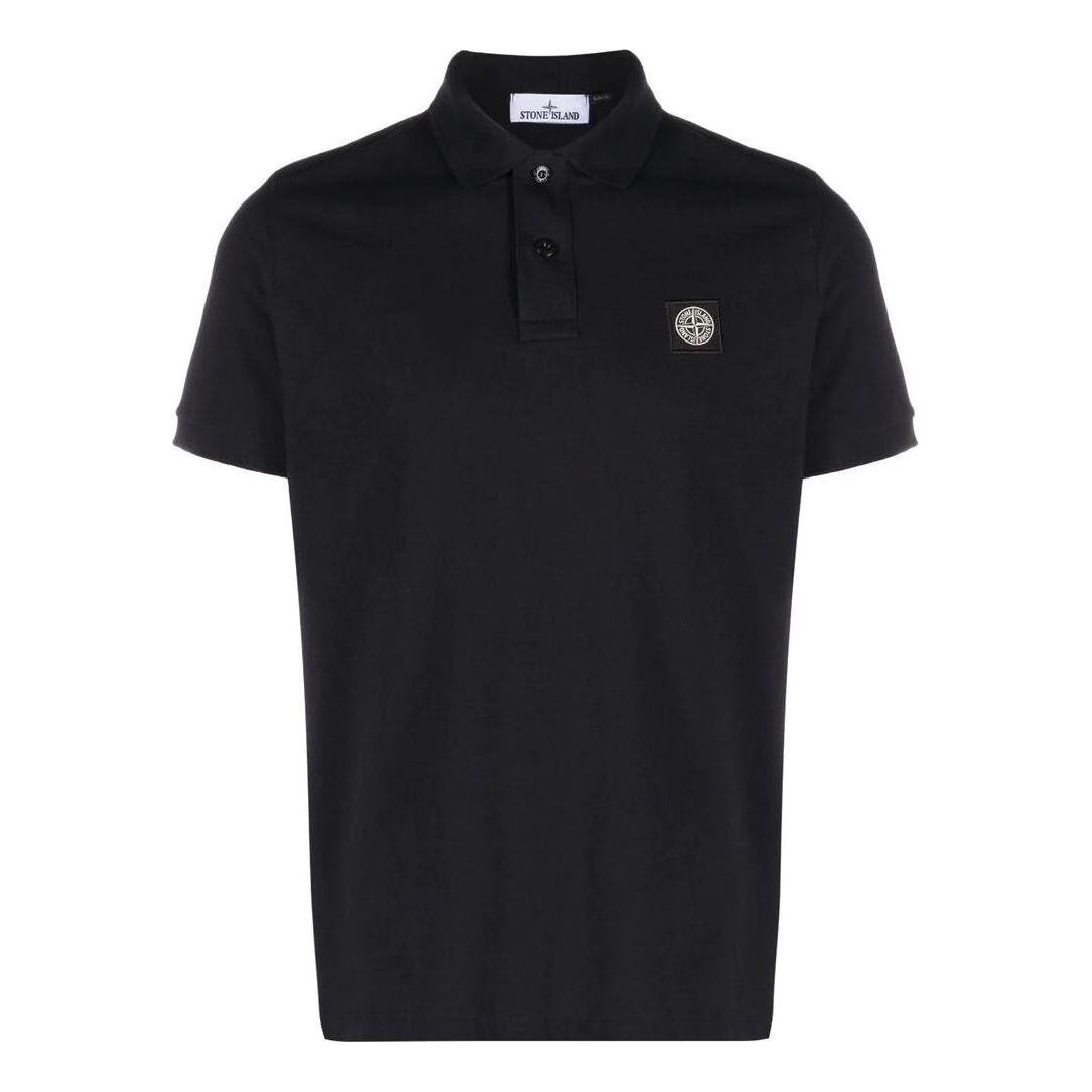 STONE ISLAND Polo Shirt 'Black' 79152SC17-A0020
