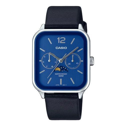 CASIO Analog 'Navy' MTP-M305L-2AV