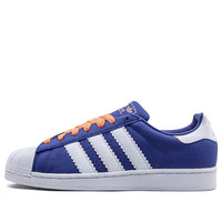 adidas Superstar Knicks 'Collegiate Royal White Easy Orange' BD7379