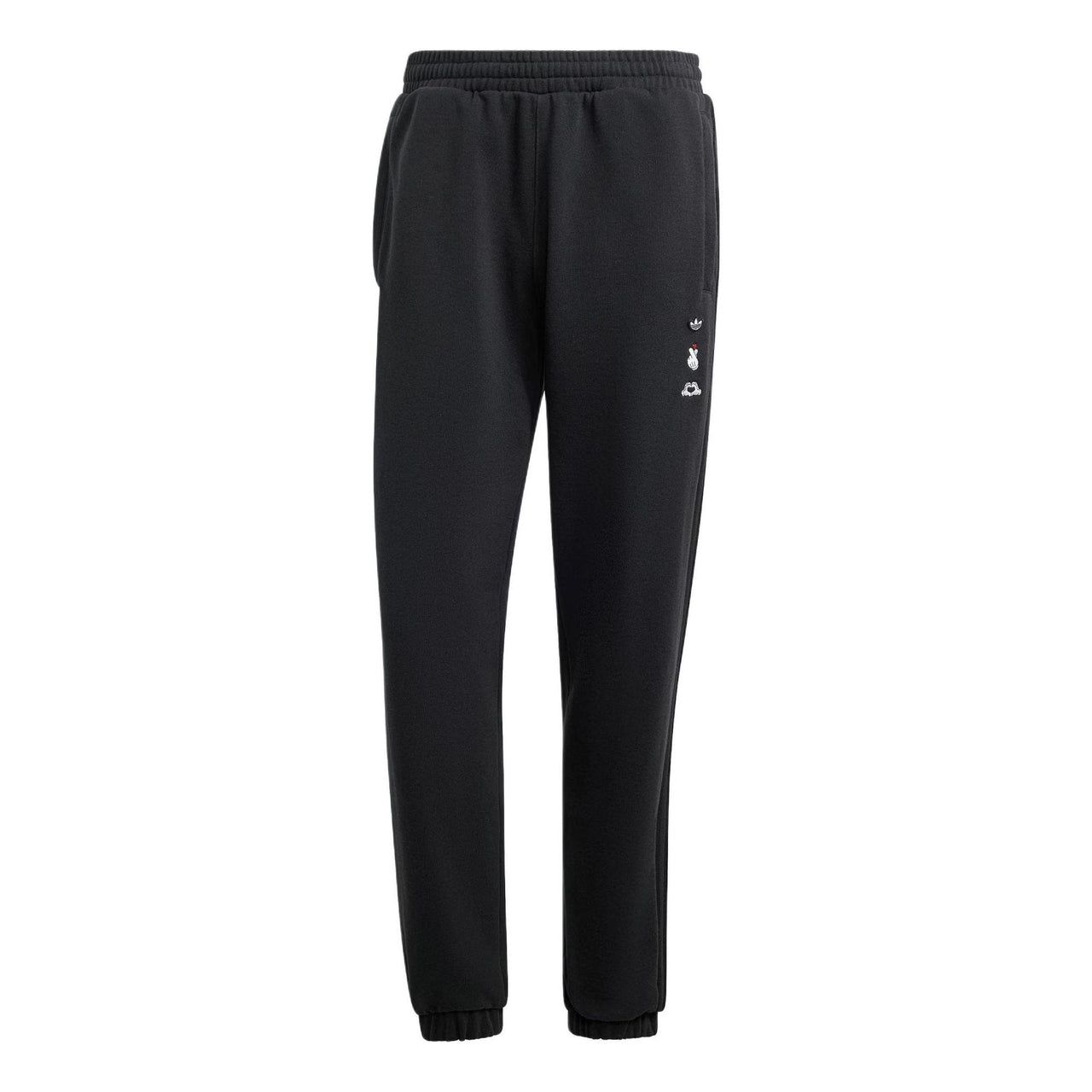 adidas Mickey x Originals Embroidery Sweat Pants Asia Sizing 'Black' IY2267