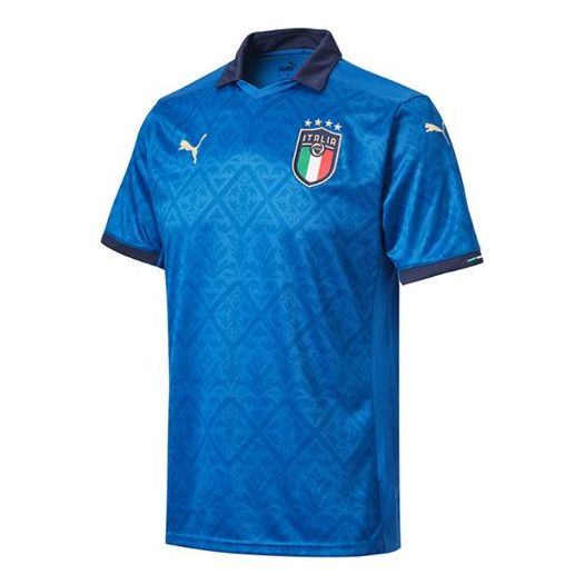 PUMA Italy SW Fan Edition 20/21 Home Jersey 'Blue' 756468-01
