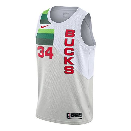 Nike NBA Giannis Antetokounmpo Milwaukee Bucks 2018/19 Authentic Jersey #34 BQ1165-100