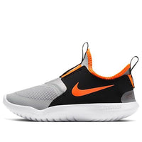 (PS) Nike Flex Runner 'Light Smoke Grey Total Orange' AT4663-012