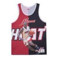 Mitchell & Ness Lakers Shaquille O'Neal Sublimated Tank 'Black White Yellow Purple' TMTK3207-LALYYSONBKGD