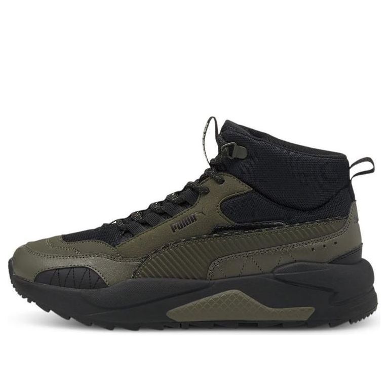 PUMA X-Ray 2 Square Mid WTR Running Shoes Unisex Green/Black 373020-05