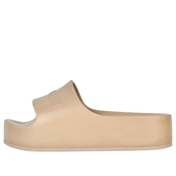 (WMNS) Balenciaga Chunky Slide Sandals 'Beige Rubber' 654315W1S899230
