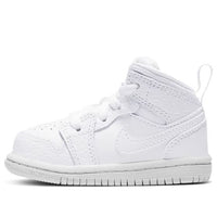 (TD) Air Jordan 1 Mid 'Triple White' 640735-130