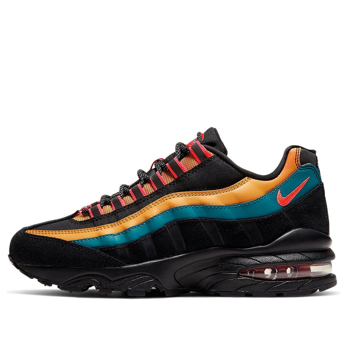 (GS) Nike Air Max 95 SE 'Black Bright Spruce' CU1095-001