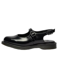 (WMNS) Dr. Martens Madaline Mary Jane Smooth Leather Sling Back 'Black' 42132001