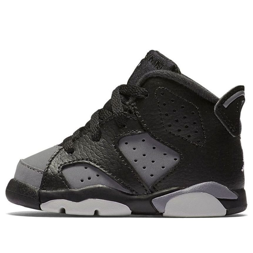 (TD) Air Jordan 6 Retro 'Black Grey' 384667-010