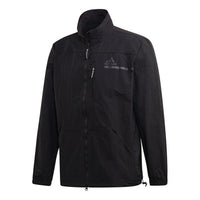adidas ZNE TTOP WVN Sports Stylish Jacket Black FU0050