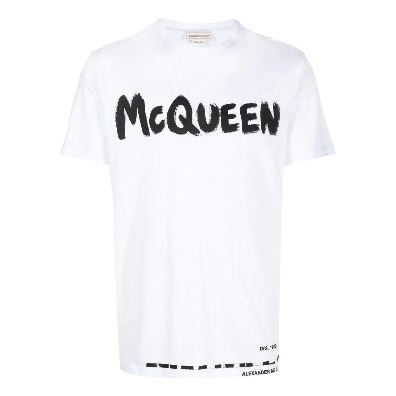 Alexander McQueen Graffiti T-Shirt 'White' 622104-QTZ57-0900