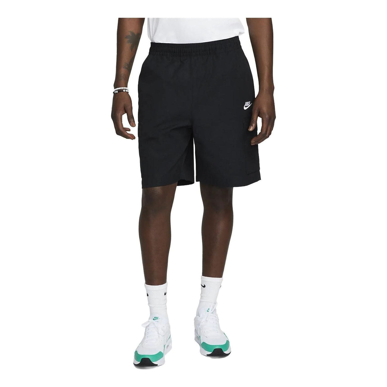 Nike Club Woven Cargo Shorts 'Black' FB1246-010