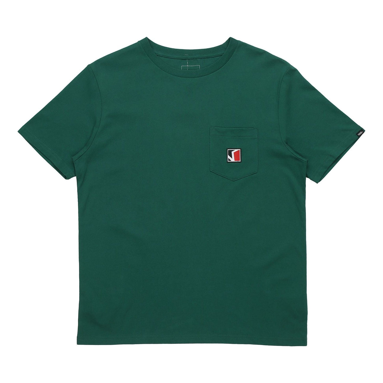 Vans Unisex Embroidery Short Sleeve Green VN0A4URTEGR