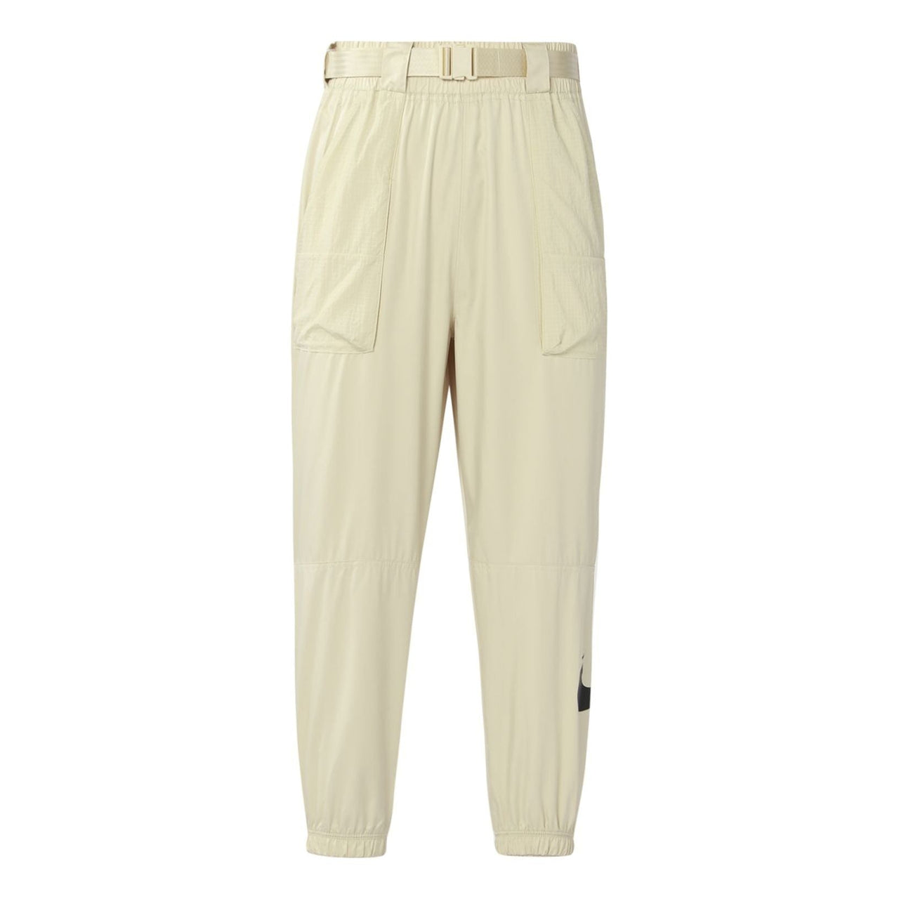 (WMNS) Nike Sportswear Swoosh Woven Bundle Feet Sports Long Pants Gray CJ3777-238
