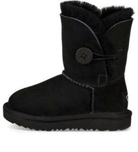(PS) UGG Bailey Button II Fleece Lined Black 1017400T-BLK