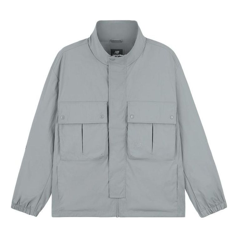 New Balance Fashion Lifestyle Jacket 'Grey' 5AD37111-DKG