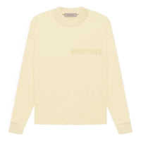 Fear of God Essentials FW22 Long Sleeve Tee 'Canary' FOG-FW22-551